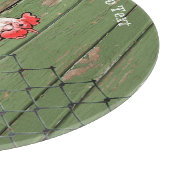 ファームハウスチキン素朴ヴィンテージバ動揺してーン カッティングボード (角)