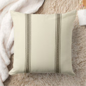 ファームハウスチッキン食べ物を与えグ/ザックストライプ クッション (ブランケット)