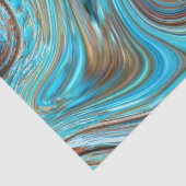 ファームハウスティール（緑がかった色）ブルーウッドグレインターコイズスワーズ 薄葉紙 (詳細)