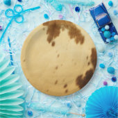 ファームハウステキサス州ロングーンコーウィドアニマルプリント ペーパープレート (パーティー)