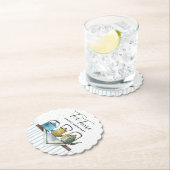 ファームハウスデコールティーポットヴィンテージウォーター色 ペーパーコースター (インサイチュ)