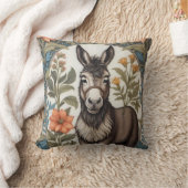 ファームハウスドンキーウィリアムインスパイアモリス クッション (ブランケット)