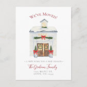 ファームハウスニューホーム引っ越しましたはがき 案内ポストカード (正面)