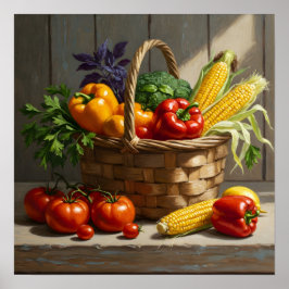 ファームハウスバウンティ素朴ファームハウスウォールアート ポスター