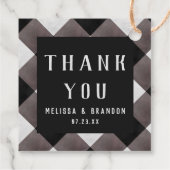 ファームハウスバッファロープレイドチェックサンキュー フェイバータグ (裏面)