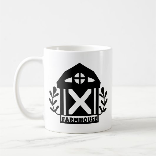 ファームハウスバーンマグ コーヒーマグカップ (左)