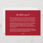 ファームハウスパインリース3写真 |クリスマスレター シーズンカード (裏面)