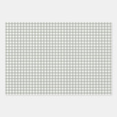 ファームハウスパタモダンーンミックスダスキーグリーン | ラッピングペーパーシート (正面3)