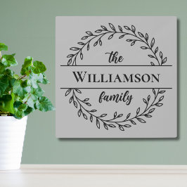 ファームハウスファミリーリース メタルプリント