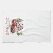 ファームハウスファーミー&ブライトカントリークリスマス キッチンタオル (横)