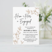 ファームハウスフィールズ婚約発表 招待状 (スタンド正面)