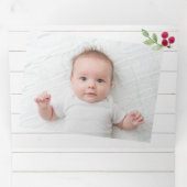 ファームハウスフォトカードシプラップ&マグノリアリース 三つ折りクリスマスカード (内部最初)