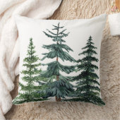ファームハウスフォレストツリーアクセント クッション (ブランケット)