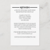 ファームハウスフォント結婚のエンクロージャカード エンクロージャーカード (正面)