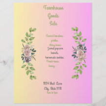 ファームハウスフライヤー