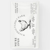 ファームハウスフレッシュプロダクツファームフレッシュバナー 横断幕 (縦)