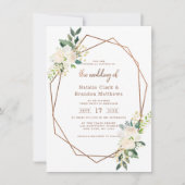 ファームハウスフレッシュ素朴カントリーテラ結婚リウム 招待状 (正面)