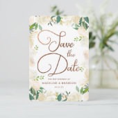 ファームハウスフレッシュ素朴カントリーフローラウォーターカラー セーブザデート (スタンド正面)