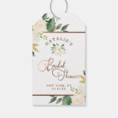 ファームハウスフレッシュ素朴カントリーブライダルシャワー ギフトタグ (裏面)