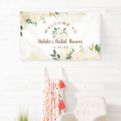 ファームハウスフレッシュ素朴シックブライダルシャワーウェルカム 横断幕 (インサイチュ)