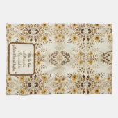 ファームハウスフローラカスタマイズ キッチンタオル (横)
