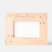 ファームハウスフローラカスタム設立 レーザー彫刻フレーム (正面)