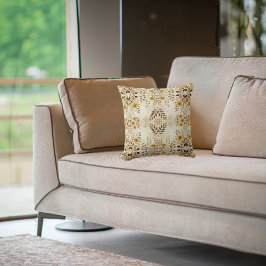 ファームハウスフローラルパターン クッション