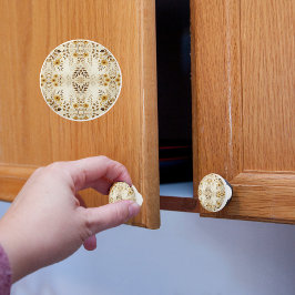 ファームハウスフローラルパターン セラミックノブ