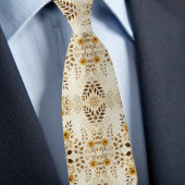 ファームハウスフローラルパターン ネクタイ