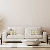 ファームハウスフローラルンバー アクセントクッション