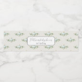 ファームハウスブルーパンプキンテーマボーイベビーシャワー ペットボトルラベル (シングルラベル)