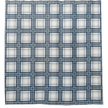 ファームハウスプレイド、ネイビーブルー、石板、グレー、クリーム