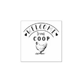 ファームハウスヘン | ゴムパーソナライズされたスタンプ ラバースタンプ (インプリント)