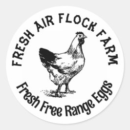 ファームハウスヘン |卵 ラウンドシール