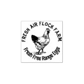 ファームハウスヘン |卵 ラバースタンプ (インプリント)