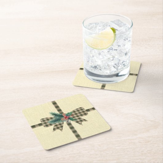 ファームハウスホリデイプラドボウ スクエアペーパーコースター (インサイチュ)