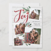 ファームハウスホリー |クリスマスフォトコラージュ シーズンカード (正面)