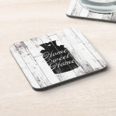 ファームハウスホワイトウッドミ素朴ルクジャグホームスイート コースター (左側)