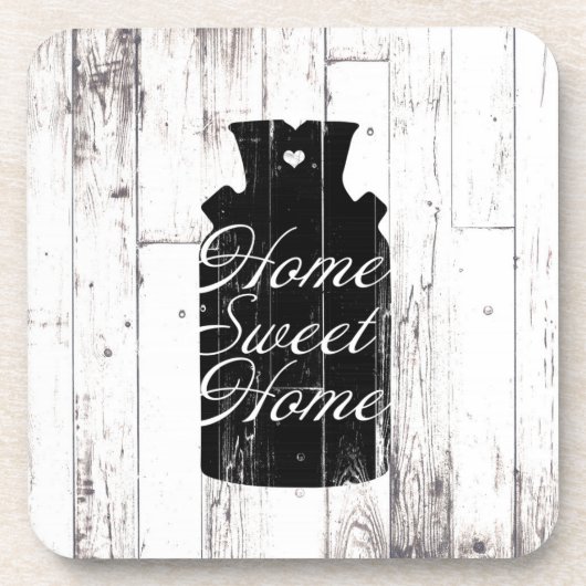 ファームハウスホワイトウッドミ素朴ルクジャグホームスイート コースター (正面)