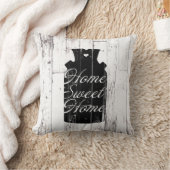 ファームハウスホワイトウッド素朴ミルクジュホームスウィート クッション (ブランケット)