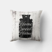 ファームハウスホワイトウッド素朴ミルクジュホームスウィート クッション (裏面)