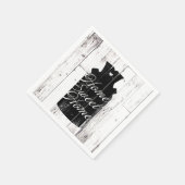 ファームハウスホワイトウッド素朴ミルクジュホームスウィート スタンダードカクテルナプキン (角)