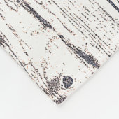 ファームハウスホワイトウッド素朴ミルクジュホームスウィート フリースブランケット (角)