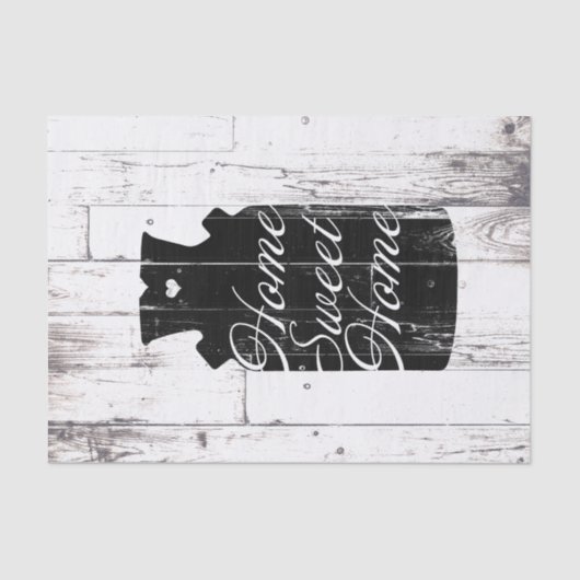 ファームハウスホワイトウッド素朴ミルクジュホームスウィート 薄葉紙 (正面)