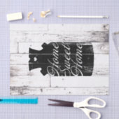 ファームハウスホワイトウッド素朴ミルクジュホームスウィート 薄葉紙 (クラフト)