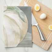 ファームハウスホワイト秋カボチャ キッチンタオル (四つ折り)