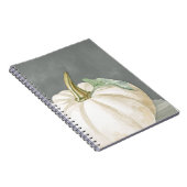 ファームハウスホワイト秋カボチャ ノートブック (右側)