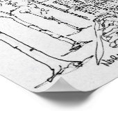 ファームハウスホースファーム |ノルマンディ（フランス） ポスター (角)