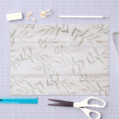 ファームハウスボタニカルホワイトウッド素朴赤面葉 薄葉紙 (クラフト)