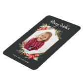 ファームハウスポインセ素朴ッティアホリディフォトカード マグネット (左側)